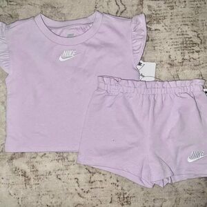 Nike Light Purple Toddler Set